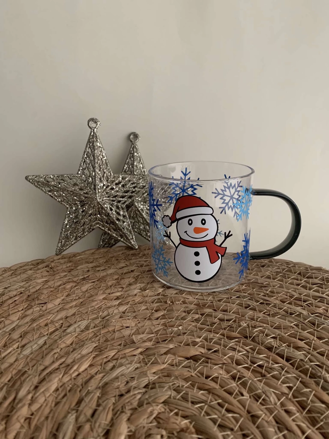 Snowman Glass