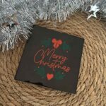 Tegeltje voor kerstmis.