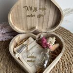 Hartjeskist met een vraag.