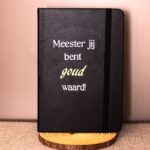 Notitieboekje voor meester