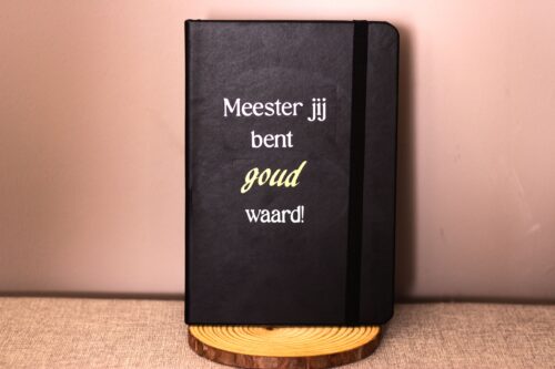 Notitieboekje voor meester